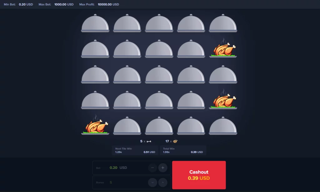 juego del pollo casino